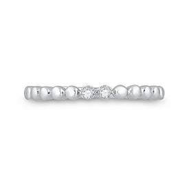 Splendid Jewellery 10kt White Gold Diamond Elegance Stackable Ring - Splendid Jewellery