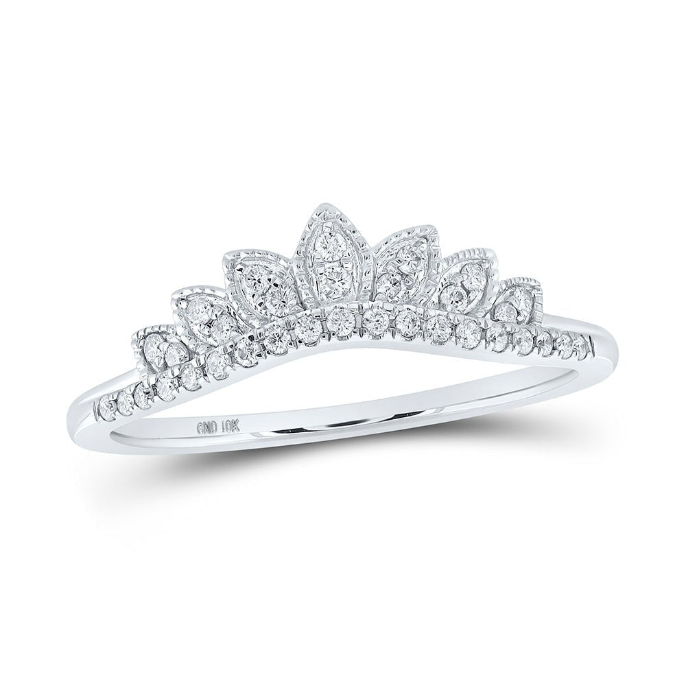 Splendid Jewellery 10kt White Gold Diamond Enhancer Wedding Band - Timeless Elegance and Sparkling Brilliance - Splendid Jewellery