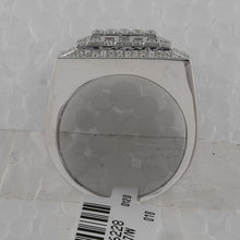 Load image into Gallery viewer, Splendid Jewellery 10kt White Gold Men&#39;s Square Diamond Ring - 1-3/4 Cttw - Alternate view 2 from Splendid Jewellery