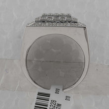 Load image into Gallery viewer, Splendid Jewellery 10kt White Gold Men's Square Diamond Ring - 1 - 3/4 Cttw - Splendid Jewellery