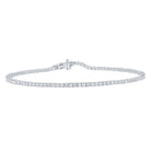 Splendid Jewellery 10kt White Gold Round Diamond Fashion Bracelet - 2 Carat Total Weight - Splendid Jewellery