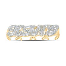 Load image into Gallery viewer, Splendid Jewellery 10kt Yellow Gold Mens Round Diamond 4 - Finger King Ring - Captivating 13 - 3/4 Cttw Majesty - Splendid Jewellery