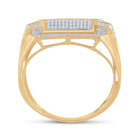 Splendid Jewellery 10kt Yellow Gold Men's Round Diamond Fashion Ring 1/3 Cttw - Splendid Jewellery
