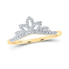 Splendid Jewellery 10kt Yellow Gold Round Diamond Enhancer Wedding Band - Splendid Jewellery