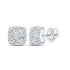Splendid Jewellery's Dazzling Baguette Diamond Square Earrings - Splendid Jewellery
