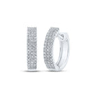 Splendid Jewellery's Dazzling Diamond Hoop Earrings - Splendid Jewellery