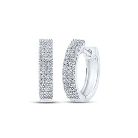 Splendid Jewellery's Dazzling Diamond Hoop Earrings - Splendid Jewellery