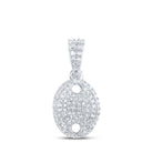 Splendid Jewellery's Dazzling Diamond Oval Pendant - Splendid Jewellery