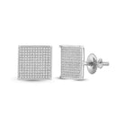 Splendid Jewellery's Mesmerizing Diamond Square Earrings - Splendid Jewellery