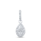 Splendid Pear Diamond Fashion Pendant - Splendid Jewellery