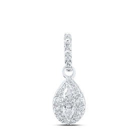 Splendid Pear Diamond Fashion Pendant - Splendid Jewellery