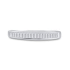Sterling Silver Baguette Diamond Wedding Band 1/4 Cttw - Splendid Jewellery