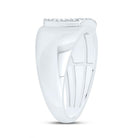 Sterling Silver Diamond Initial "D" Men's Ring 1/6 Cttw - Splendid Jewellery