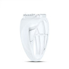 Sterling Silver Diamond Initial "G" Men's Ring 1/6 Cttw - Splendid Jewellery
