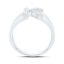 Load image into Gallery viewer, Sterling Silver Diamond Initial "K" Men's Ring 1/8 Cttw - Splendid Jewellery