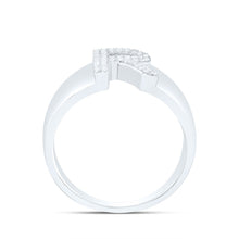 Load image into Gallery viewer, Sterling Silver Diamond Initial "R" Men's Ring 1/6 Cttw - Splendid Jewellery