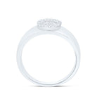 Sterling Silver Diamond Initial "S" Men's Ring 1/8 Cttw - Splendid Jewellery