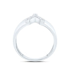 Sterling Silver Diamond Initial "Y" Men's Ring 1/10 Cttw - Splendid Jewellery