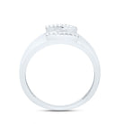 Sterling Silver Diamond Initial "Z" Men's Ring 1/8 Cttw - Splendid Jewellery