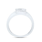 Sterling Silver Diamond Initial "Z" Men's Ring 1/8 Cttw - Splendid Jewellery