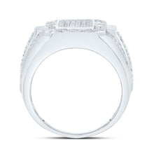 Load image into Gallery viewer, Sterling Silver Diamond Men's Ring 1/3 Cttw - Splendid Jewellery