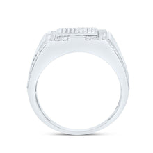 Load image into Gallery viewer, Sterling Silver Diamond Men's Ring 1/3 Cttw - Splendid Jewellery