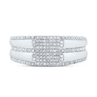 Sterling Silver Diamond Men's Ring 1/3 Cttw - Splendid Jewellery