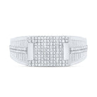 Sterling Silver Diamond Men's Ring 1/3 Cttw - Splendid Jewellery