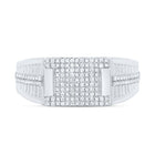 Sterling Silver Diamond Men's Ring 1/3 Cttw - Splendid Jewellery
