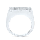 Sterling Silver Diamond Men's Ring 1/3 Cttw - Splendid Jewellery