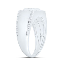 Load image into Gallery viewer, Sterling Silver Diamond Men's Ring 1/3 Cttw - Splendid Jewellery