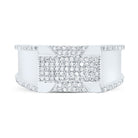 Sterling Silver Diamond Men's Ring 1/3 Cttw - Splendid Jewellery