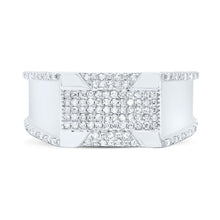 Load image into Gallery viewer, Sterling Silver Diamond Men's Ring 1/3 Cttw - Splendid Jewellery