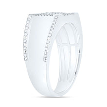 Load image into Gallery viewer, Sterling Silver Diamond Men's Ring 1/3 Cttw - Splendid Jewellery