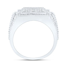 Load image into Gallery viewer, Sterling Silver Diamond Men's Ring 1/3 Cttw - Splendid Jewellery