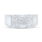 Sterling Silver Diamond Men's Ring 1/3 Cttw - Splendid Jewellery