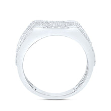 Load image into Gallery viewer, Sterling Silver Diamond Men's Ring 1/3 Cttw - Splendid Jewellery