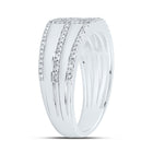 Sterling Silver Diamond Men's Ring 1/3 Cttw - Splendid Jewellery