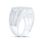 Sterling Silver Diamond Men's Ring 1/3 Cttw - Splendid Jewellery