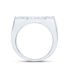 Sterling Silver Diamond Men's Ring 1/4 Cttw - Splendid Jewellery