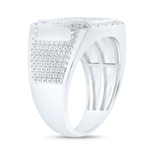 Load image into Gallery viewer, Sterling Silver Diamond Men's Ring 3/8 Cttw - Splendid Jewellery