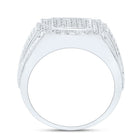 Sterling Silver Diamond Men's Ring 3/8 Cttw - Splendid Jewellery