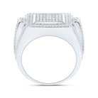 Sterling Silver Diamond Men's Ring 3/8 Cttw - Splendid Jewellery