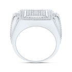 Sterling Silver Diamond Men's Ring 3/8 Cttw - Splendid Jewellery