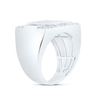 Sterling Silver Diamond Men's Ring 3/8 Cttw - Splendid Jewellery