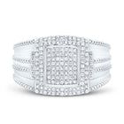 Sterling Silver Diamond Men's Ring 3/8 Cttw - Splendid Jewellery