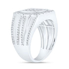 Sterling Silver Diamond Men's Ring 3/8 Cttw - Splendid Jewellery