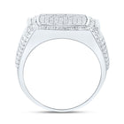 Sterling Silver Diamond Men's Ring 3/8 Cttw - Splendid Jewellery