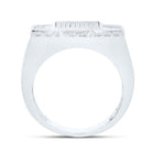 Sterling Silver Diamond Men's Ring 3/8 Cttw - Splendid Jewellery