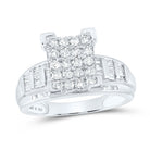 Sterling Silver Diamond Ring 1 Cttw - Splendid Jewellery